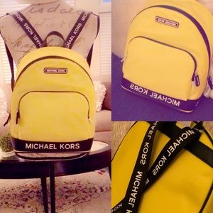 Beautiful Bright Michael Kors Backpack - NWT